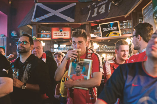 Fußball im Lokal