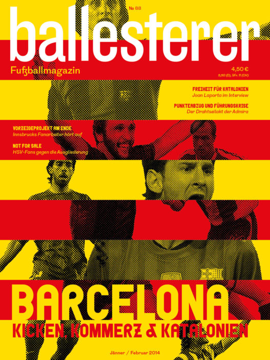 Cover 88 Barcelona Kicken Komerz & Katalonien